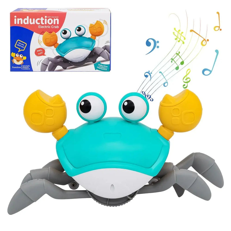 Caranguejo Brinquedo Interativo com Música para Bebês