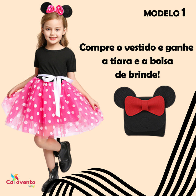 Vestido Minnie Mouse