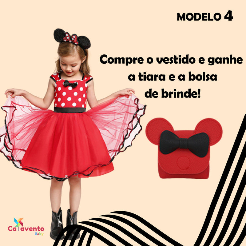 Vestido Minnie Mouse